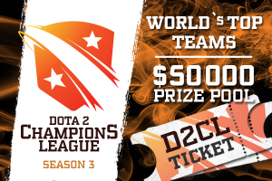 Билет на Dota 2 Champion's League Season 3