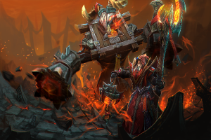 Загрузочный экран «Rage of the Three»