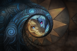 Загрузочный экран «Scions of the Sky»