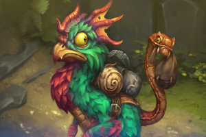 Загрузочный экран «Warbler and Snikt»