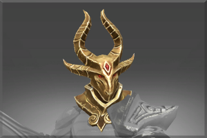Armature of the Belligerent Ram Helm