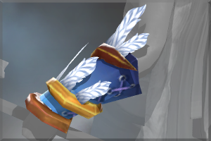 Auspicious Bracers of the Frozen Feather
