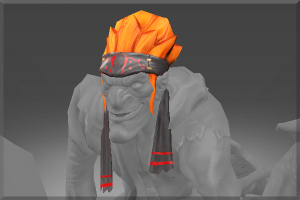 Auspicious Flamestitched Suitings Bandana