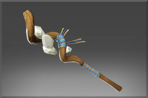Auspicious Spiral Staff of the First Light