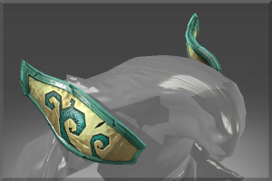 Autographed Ancient Armor Shoulder Shields