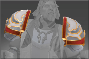 Autographed Heavy Pauldrons of the Hierophant