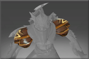 Autographed Pangolin Shoulder Armor