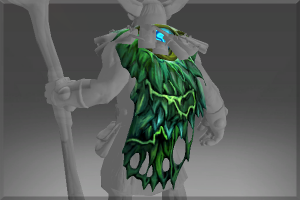 Cursed Great Moss Cape of the Fungal Lord