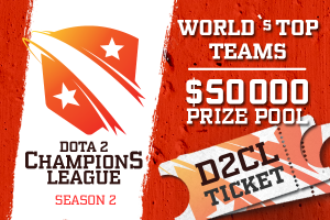 Dota 2 Champion's League Season 2 Ticket