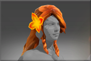 Frozen Braid of Fiery Curls