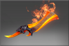 Inscribed Blade of Eternal Fire