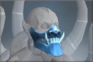 Inscribed Frozen Emperor's Demon Mask