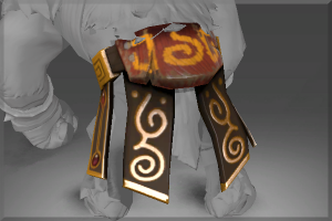 Inscribed Golden Reel Guardian Belt