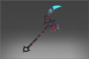 Inscribed Halberd of the Galloping Avenger