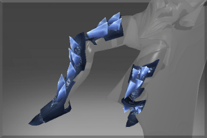Inscribed Ice Burst Greaves