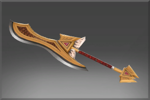 Inscribed Immortals Pride Halberd