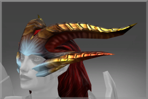 Inscribed Lineage Horns of the Arch Temptress