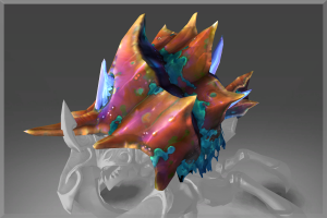 Inscribed Sapphire Crab Back