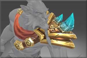 Inscribed Spaulder of the Bramble Lord