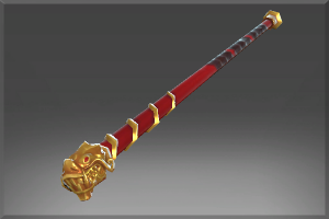 Inscribed Staff of the Infinite Waves