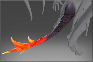 Inscribed Tail of Eternal Fire