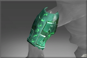 Radiant crystal bracer